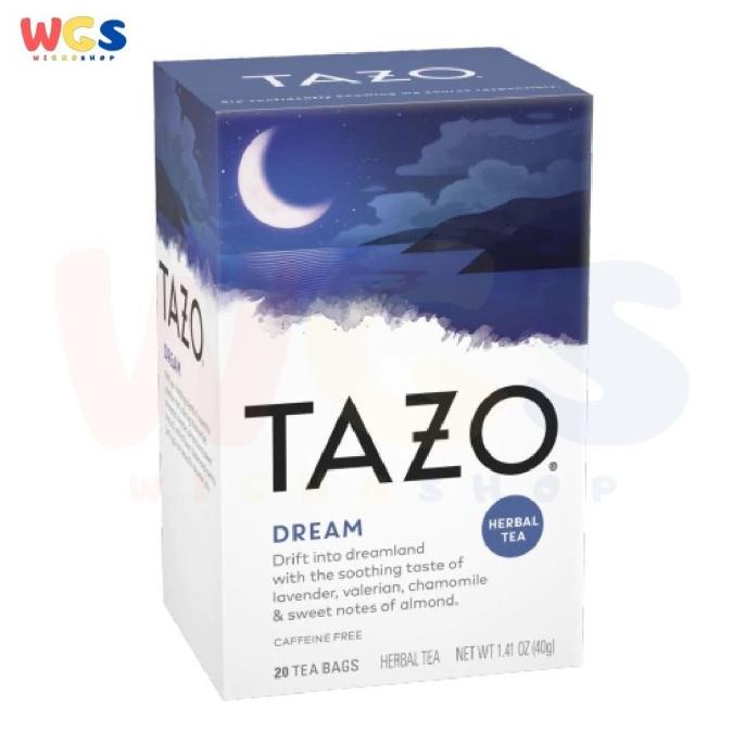 

Tazo Herbal Tea Dream Chamomile Aromatic Lavender 20 Tea Bags 40g