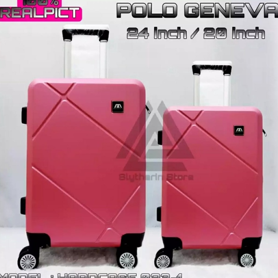 Termurah.. promo koper set ukuran 20inch 24inch beli 1 dapat 2 koper polo original polo vienna tidak