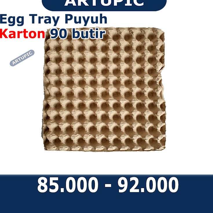 ★★★ ep Egg Tray Puyuh KARTON Kertas kardus rak Tempat Telur Telor puyuh 70 lembar v Murah 웃.