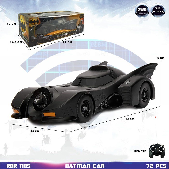 DISKON SPESIAL [] PROMO RDR1083 RDR1185 RDR1211 RC BATMOBILE MAINAN ANAK TERLARIS