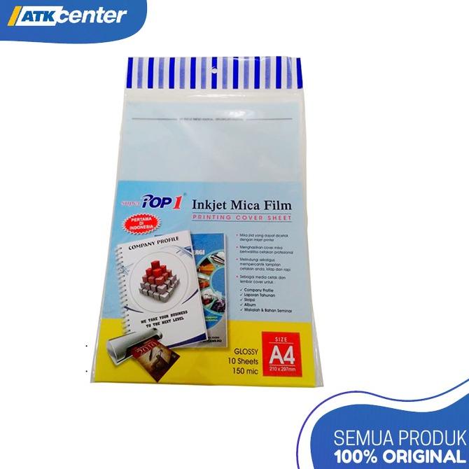 

ERA187 Inkjet Mica Film Glossy A4 150 mic (10 sheets) Super Pop 1 ++