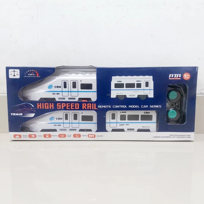 MUST HAVE MAINAN KERETA API REMOTE CONTROL ANAK - RC KERETA CEPAT EDUKATIF ANAK TERLARIS