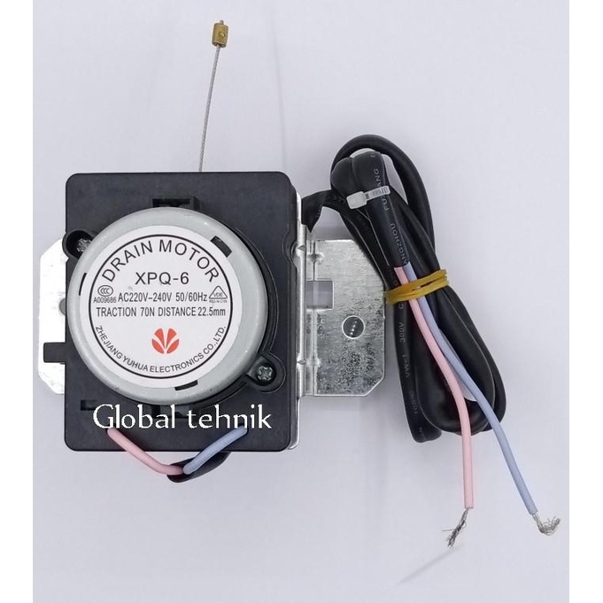 +++++] MOTOR DRAIN MESIN CUCI SHARP 1 TABUNG OTOMATIS