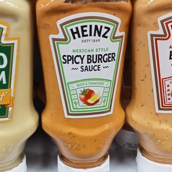 

#####] HEINZ MEXICAN STYLE SPICY BURGER SAUCE rich&tomato 220 ml