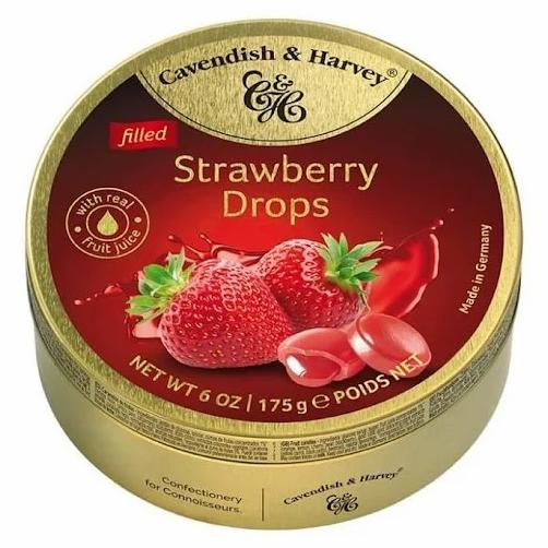 

.........] Cavendish & Harvey Strawberry Drops 175gr Permen Rasa Stroberi