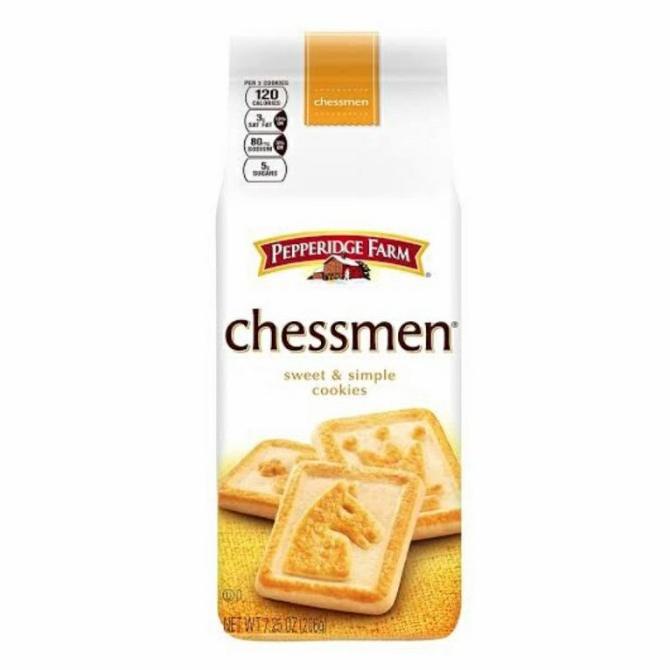 

^^^^^] Pepperidge Farm Chessmen Cookies 206gr sweet & simple butter cookies