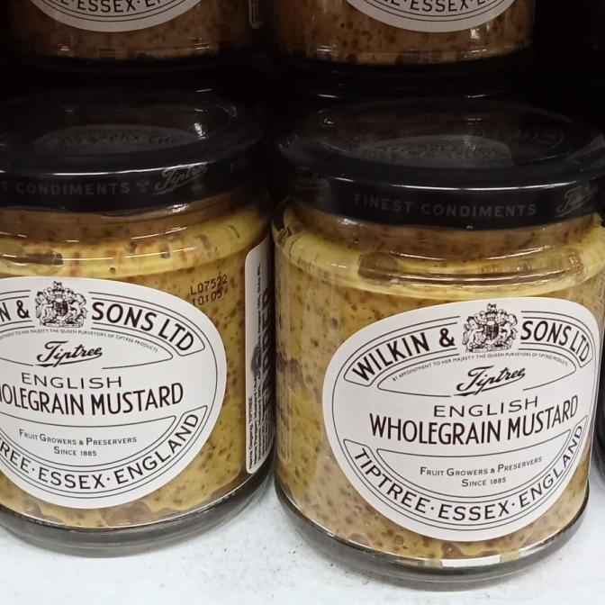 

'+'+'+'+] TIPTREE ENGLISH WHOLEGRAIN MUSTARD 185 gr
