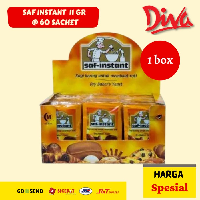

Hariya [1 Box] Saf Instant Sachet Isi 60 Pcs