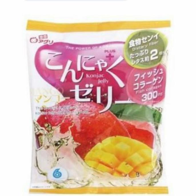 

/////] YUKIGUNI AGURI KONJAC JELLY MANGO 108 gr jeli rasa buah mangga