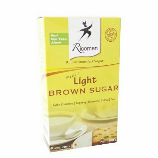 

#####] RICOMAN Light Brown Sugar 500gr