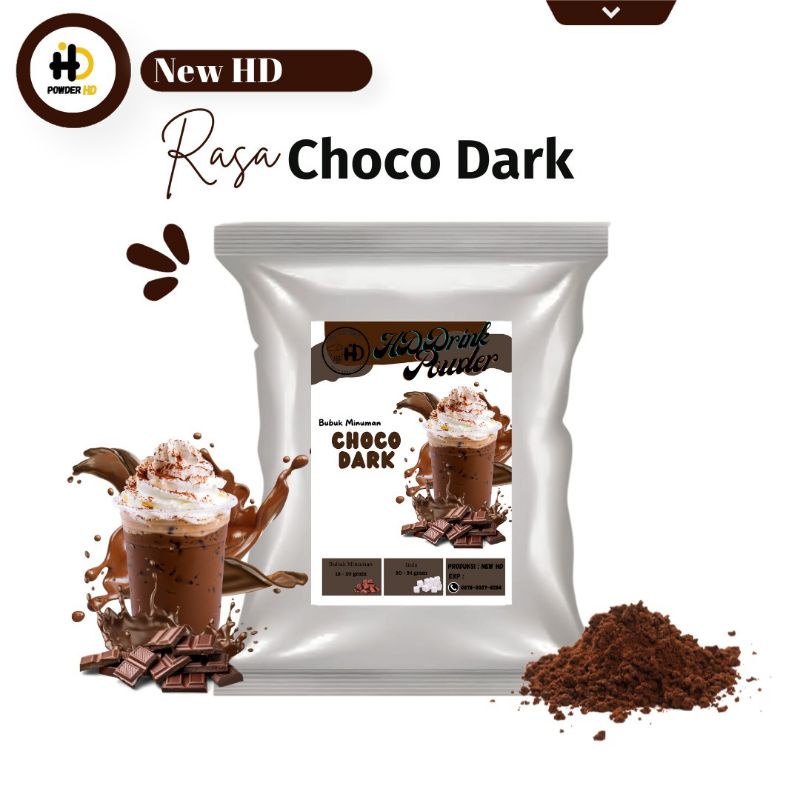 

Bubuk Minuman Rasa CHOCO DARK | Plain (tanpa gula)