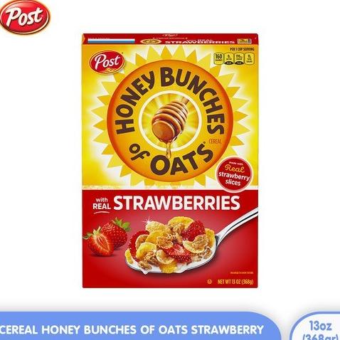 

langsung order saja] POST Cereal Honey Bunches of Oats Strawberry 13 oz 368 gr