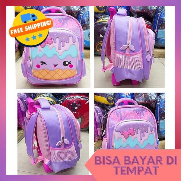 Ts Trolly Anak-Anak Tk Karakter Ts Sekolah Anak Perempuan Lucu Tas Troli Anak Perempuan Paud Smiggle