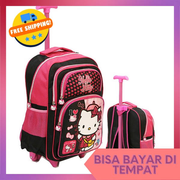 Ts Sekolah Anak Perempuan Lucu Ts Trolly Anak-Anak Tk Karakter Tas Troli Anak Perempuan Paud Smiggle