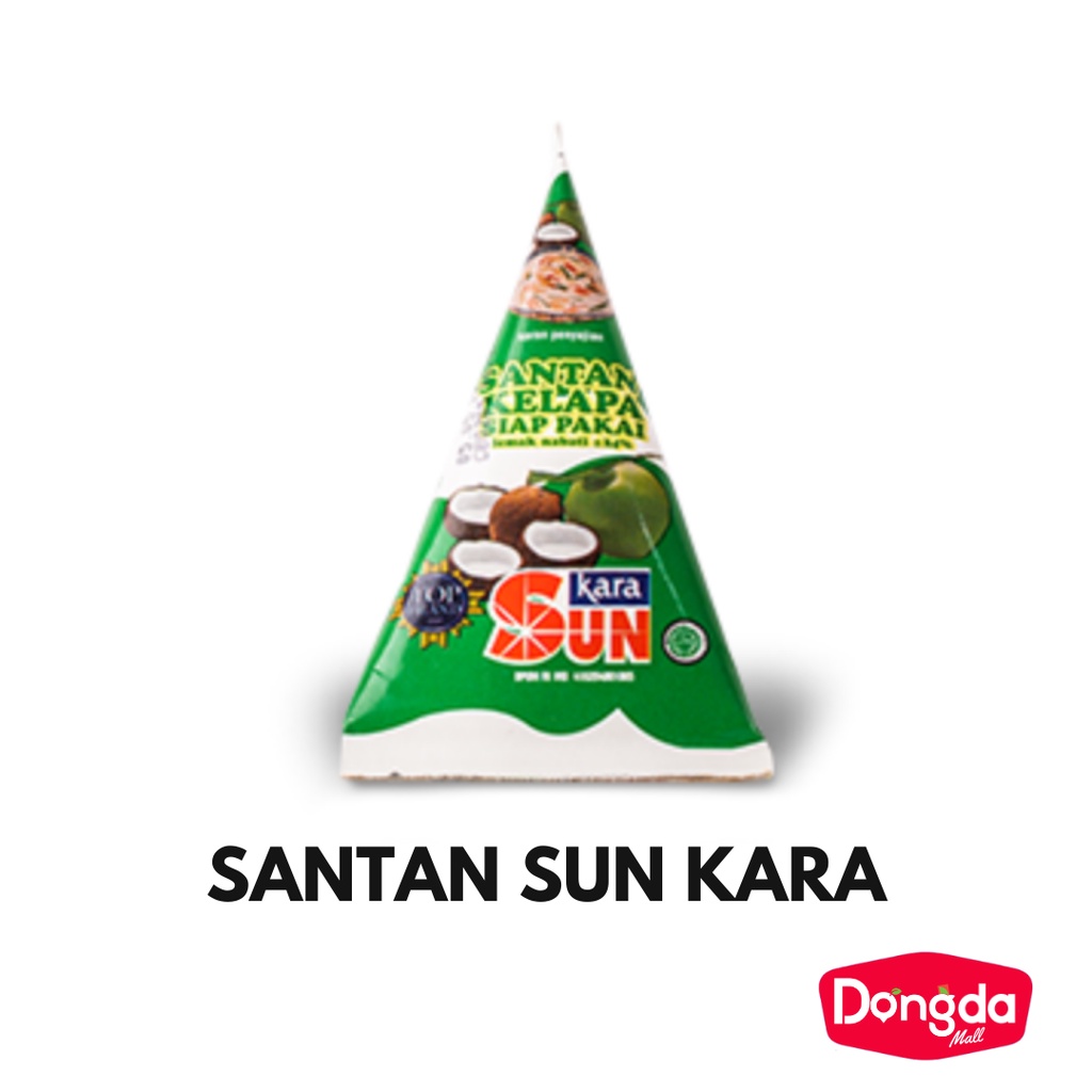 

SUN KARA Santan Kelapa 65ml / Santan instan Kara 65ml / Santan Kemasan / Santan siap pakai / Santan KARA