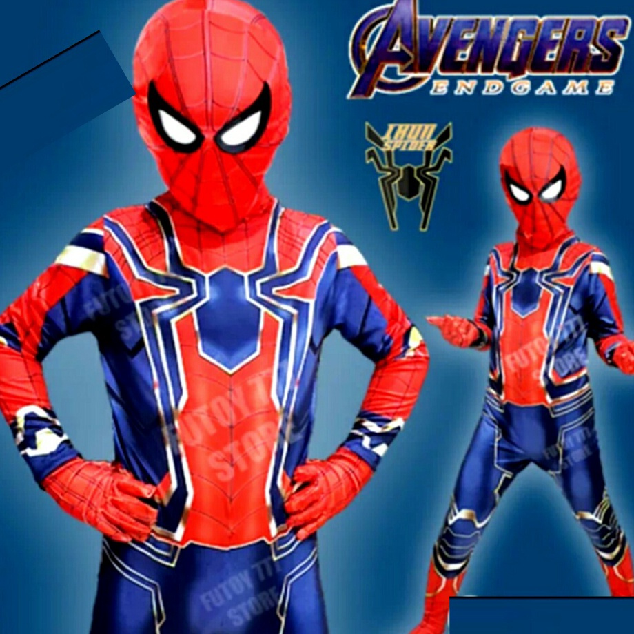 Segera Dapatkan baju spiderman anak topeng spiderman baju anak spiderman baju superhero anak kostum 