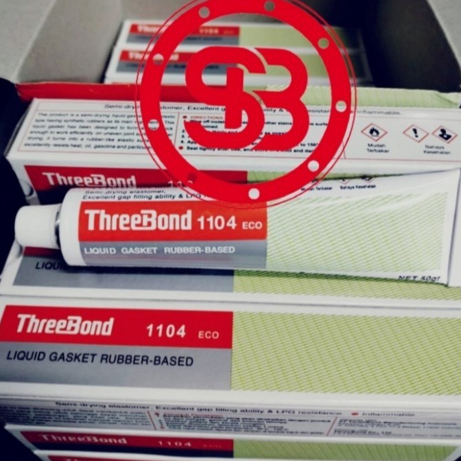 

COD Lem Gasket Packing THREEBOND 1104 50gr / 50 gram ❀Diskon Promo