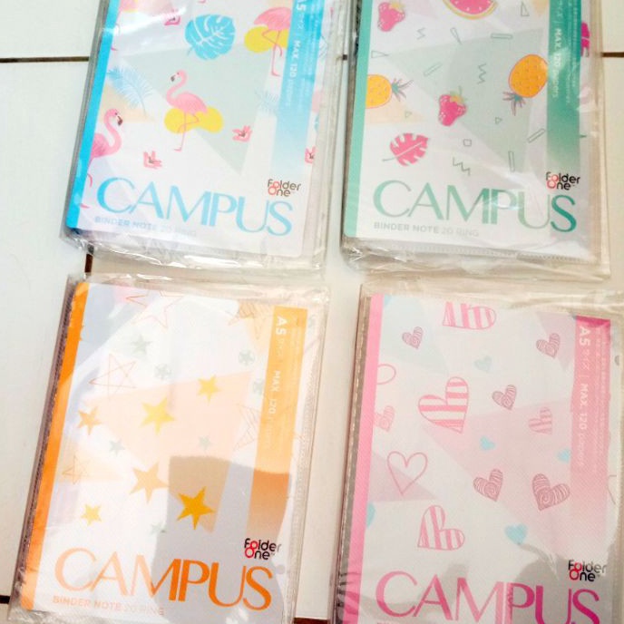 

(T◆/BU♥] binder note / map loose leaf A5 kecil. folder one. (1 pcs) siapp.dikirim.!!