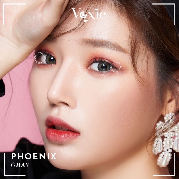 SALE KawaiGankyu Softlens - Voxie phoenix gray (1botol/SETENGAH PASANG)