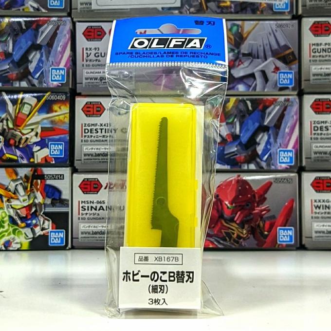 

Bisa COD Olfa XB167B Hobby Saw Replacement Blade 3pcs Kualitas Terbaik (hj00bolshop)