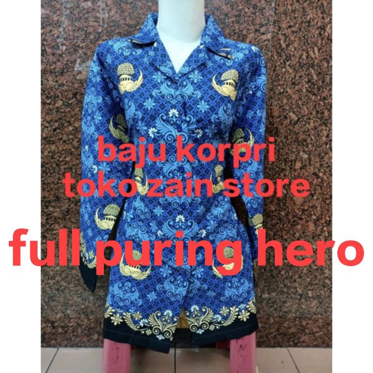 WQTB6082  baju korpri terbaru 2022 wanita/baju korpri terbaru 2022 pria/baju korpri wanita/baju korp