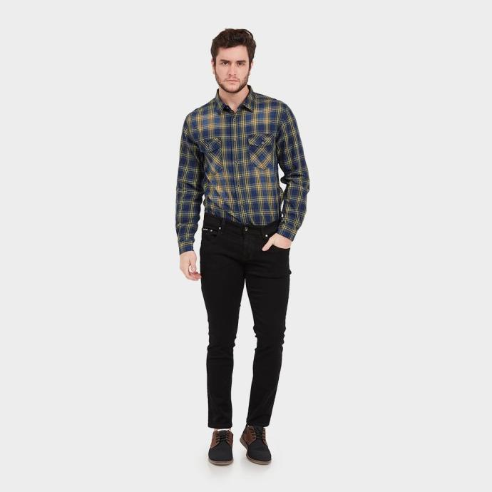JB BOSS CELANA PANJANG JEANS Hitam Skinny Denim Stretch