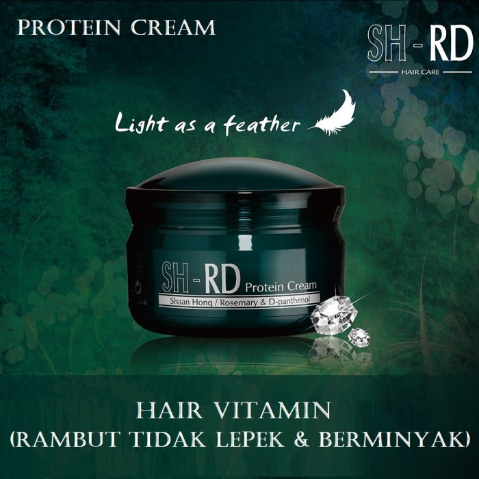SHRD PROTEIN CREAM VITAMIN RAMBUT & HEAT PROTECTOR ORIGINAL