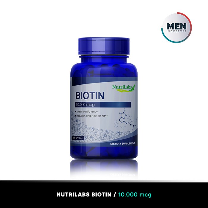 BIOTIN NUTRILABS 10.000 MCG
