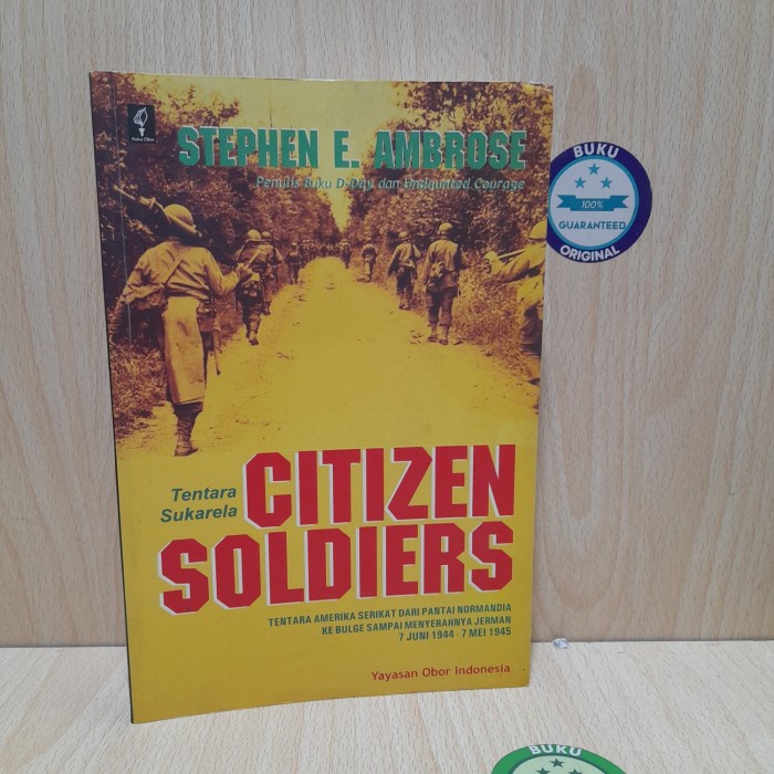 MUST HAVE BUKU TENTARA SUKARELA CITIZEN SOLDIERS. TERLARIS