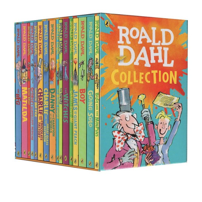 Roald Dahl Collection Box Set / Roald Dahl Book Berkualitas