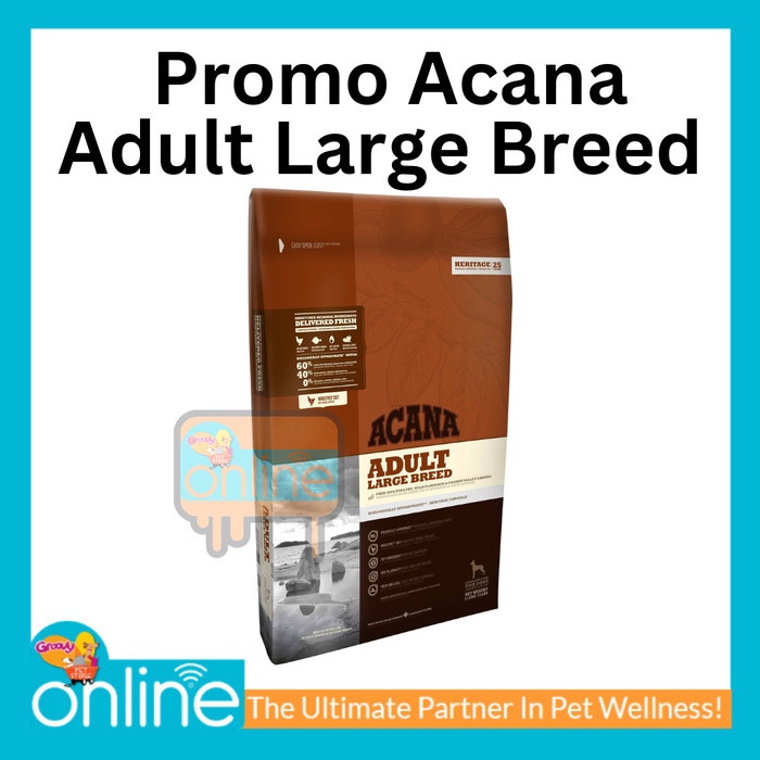 Promo Dog Food Acana / Makanan Anjing Kering