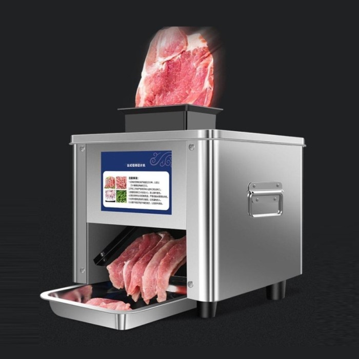 Terlaris Meat Slicer Stainless Auto Mesin Pengiris Tipisin Daging 850W Ly850A