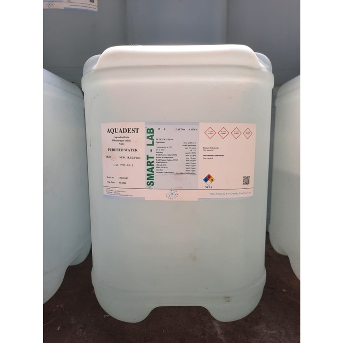 Terlaris Aquadest 25 Liter, Akuades 25Liter