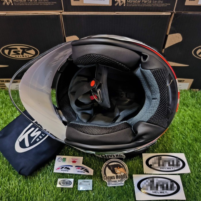 Helm Tsr Ram 4 Shinya Nakano Shuriken Silver