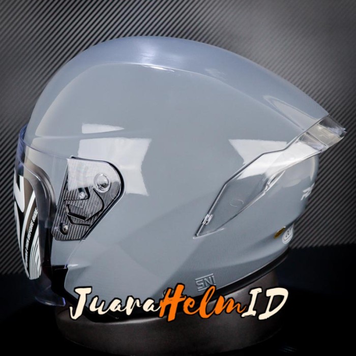 Rsv Helm New Windtail 2.0 Solid / Platinum Grey / Single Visor