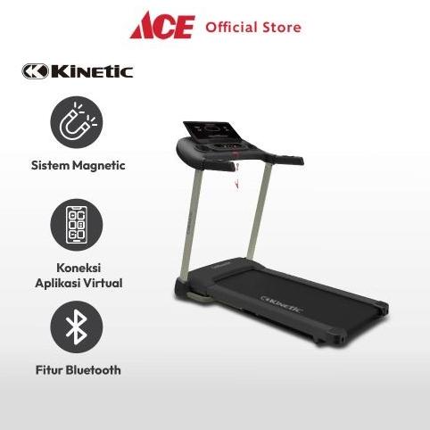 Ace - Kinetic Motorized Smart Treadmill 1.25 Hp 12p