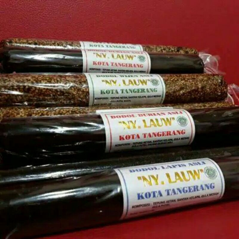 

' dodol ny lauw asli khas tangerang betawi - halal 250gr