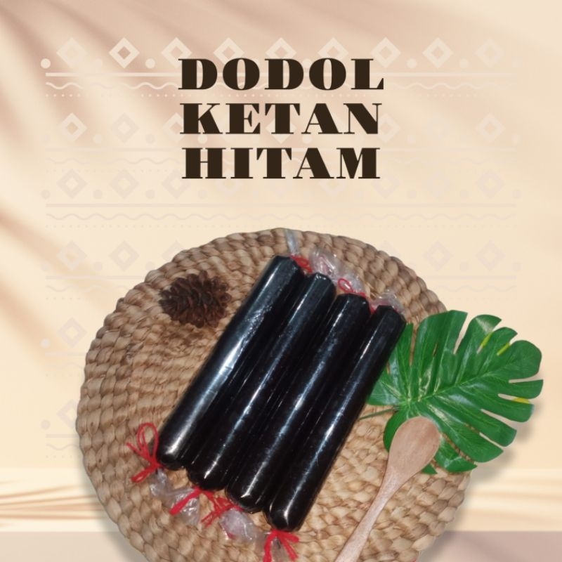 

' dodol ketan hitam khas betawi oleh-oleh bekasi