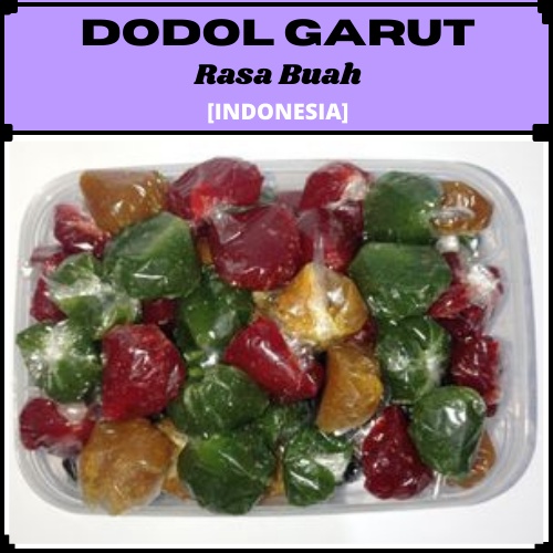 

' dodol garut (rasa buah)