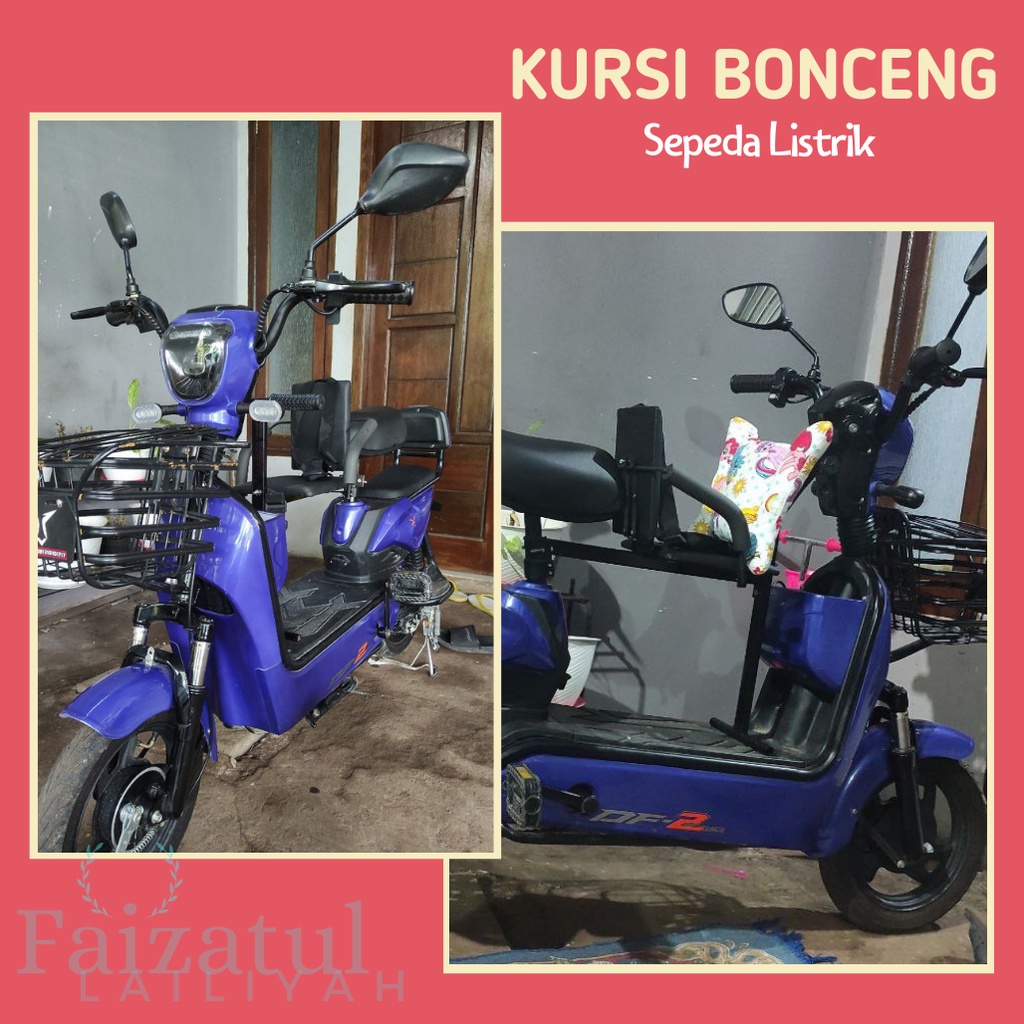 ' boncengan anak sepeda listrik boncengan sepeda listrik boncengan sepeda listrik anak depan