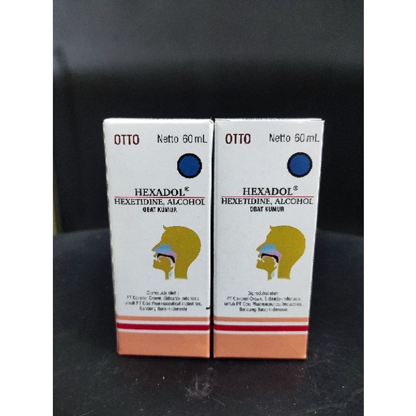 Hexadol 60ml/Obat Kumur