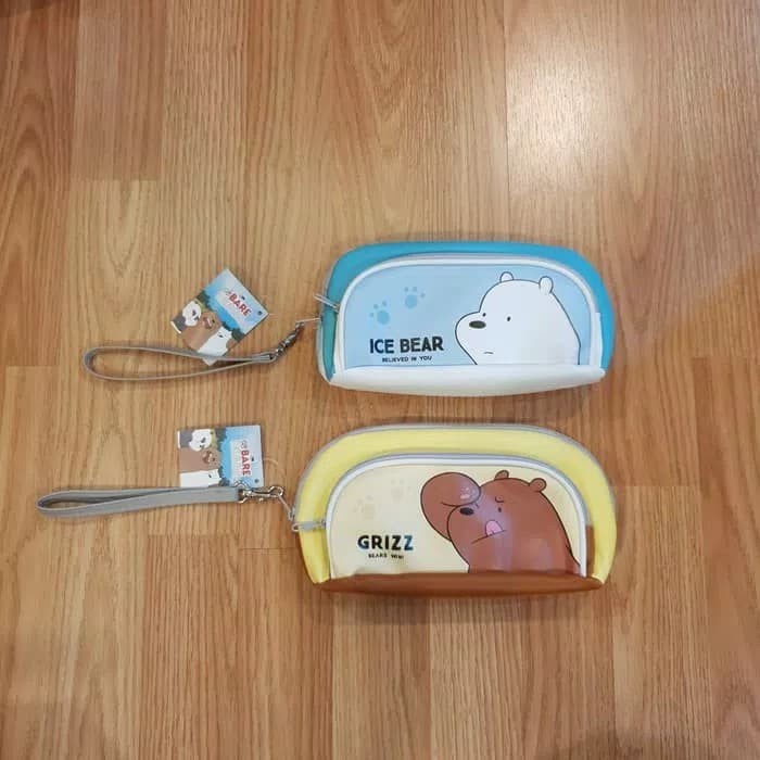 

KOTAK PENSIL / PENCIL CASE / POUCH WE BARE BEARS BUKAN MINISO JAPAN