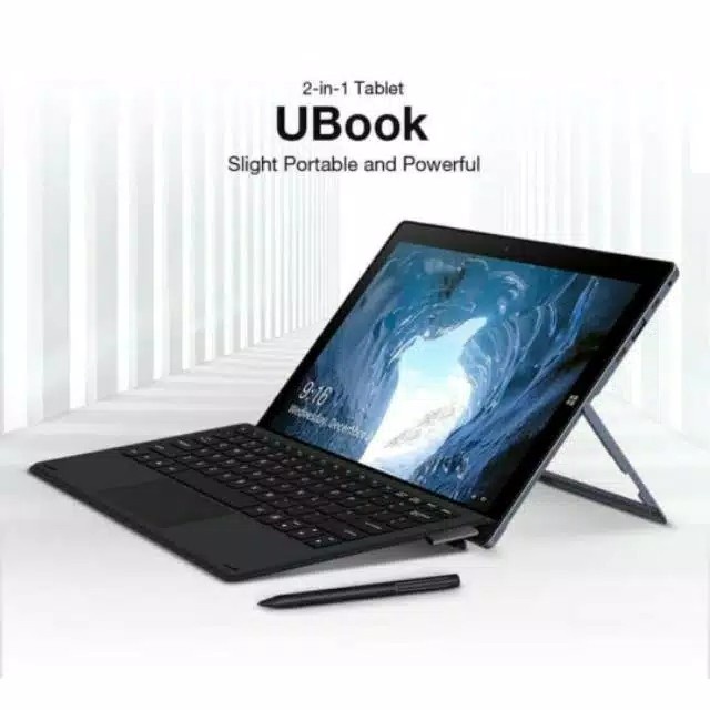✅Original Paket Lengkap Chuwi Ubook 11.6 8/256Gb N4100KeyboardStylus Pen Ori Terbatas