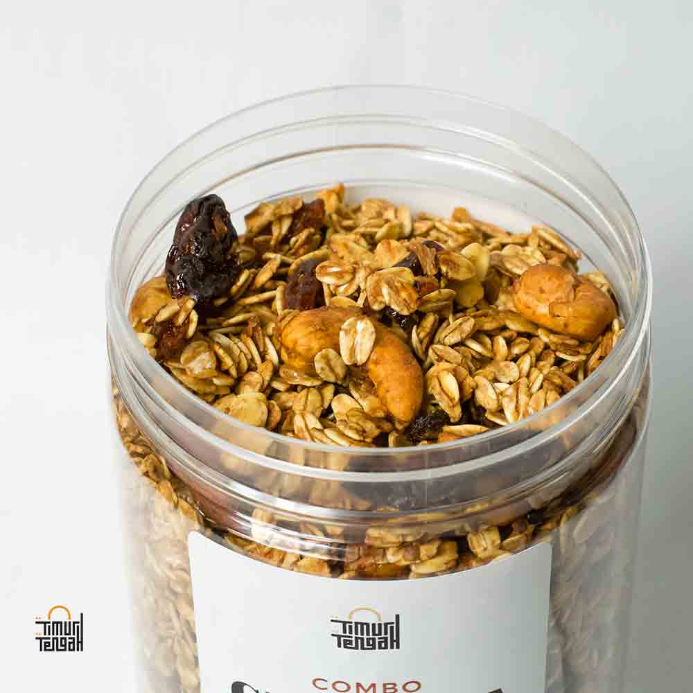 

Granola Vanilla 500gr Timur Tengah Sereal Makanan Sehat High Quality