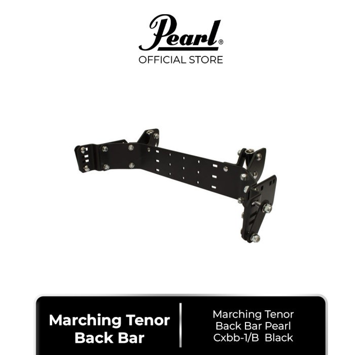 Pearl CXBB-1/B Marching Quad Quint Tom Back Bar Black
