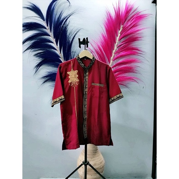 Koko kombinasi batik bordir Aceh