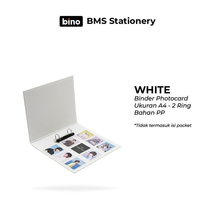 

Ready stock] Bantex Binder Photocard A4 2 Ring Warna Pastel 8222P