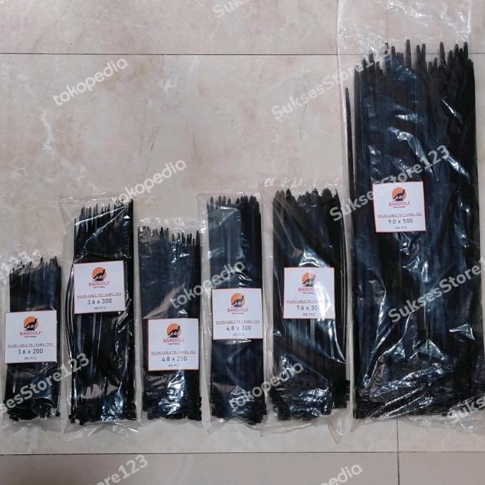 

_^_^_^] Kabel Tie BARDOLF GERMANY Bahan Nylon Cable Ties Pengikat Good Quality