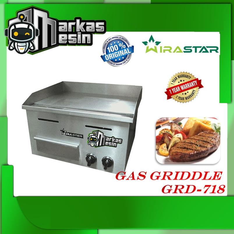 TER-UPDATE MESIN PEMANGGANG STEAK / GAS GRIDDLE WIRASTAR GRD-718 #ORIGINAL