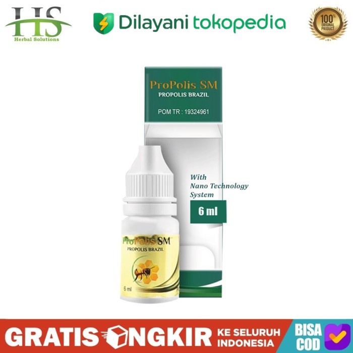 PROPOLIS SM - OBAT TETES HERBAL PROPOLIS BRAZIL ASLI